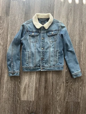 Joe’s Women Denim With Sherpa Collar Jean Jacket Size XS - Image 1 of 4