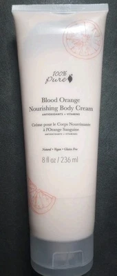 New 100% Pure BLOOD ORANGE Nourishing Body Cream 8 fl oz / 236 ml - Image 1 of 4