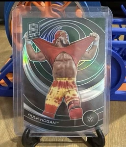 Hulk Hogan - Spectra Green Prizm #/75 - 2023 Panini WWE Chronicles - Picture 1 of 2