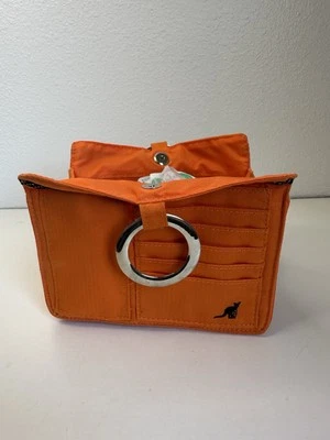 Bolso de Organización Cartera Pouchee Naranja Plata  Foto 1 de 4