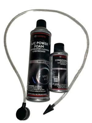 Genuine OEM Toyota A/C Power Foam Evaporator Cleaner Refresher Conditioner Kit - Image 1 of 2