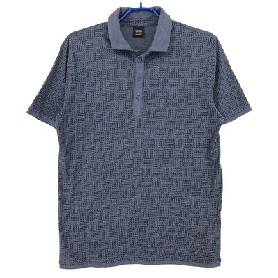 HUGO BOSS Hombre Pempton Cuello Polo Camiseta Talla M - Imagen 1 de 4