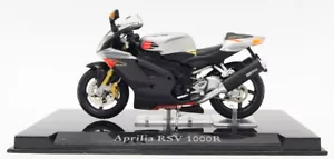 Atlas Editions 1/24 Scale Motorcycle 4 110 124 - Aprilla RSV 1000R - Imagen 1 de 2