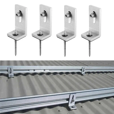 TEOV Alu Winkel Verbindungswinkel 90° Aluschiene Kreuzverbund Profil PV Solar Halter