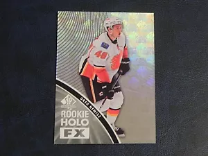 2011-12 11/12 SP Authentic Rookie Holo FX RFX2 Greg Nemisz Calgary Flames - Picture 1 of 2