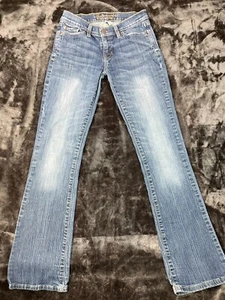 Pantalones de mezclilla Abercrombie Fitch para mujer talla 00 R corte bota - Imagen 1 de 15