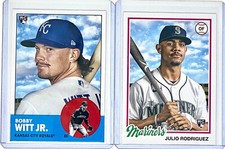 2022 Topps Archives BASE 1963 & 1978 #1-200 Rookie RC PYC Pick Card Lot fr/ List