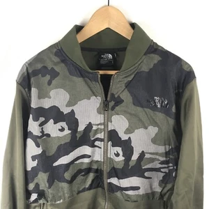The North Face Fleece gefütterte Jacke Herren Large Camouflage - Bild 1 von 12