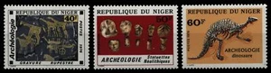 Níger 1976 - Mi-Nr. 552-554 ** - MNH - Arqueología - Imagen 1 de 1