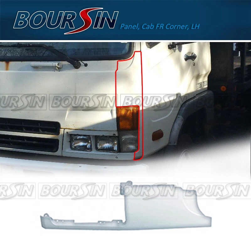 Panel lateral esquinero para Mitsubishi Fuso FK200 FM260 FK61F FM61F FM64F 05-07 LH Foto 1 de 1