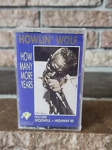 HOWLING WOLF How Many More Years Cassette SEALED - Picture 1 of 3