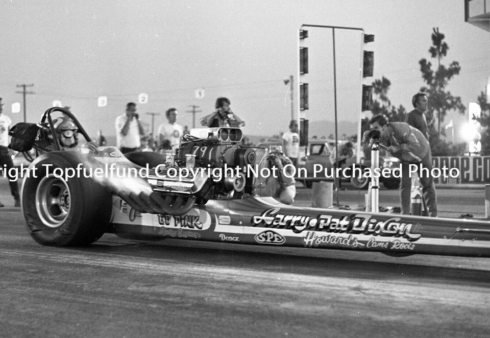 Larry Pat Dixon Sr. Dragster 8x12 NHRA Top Fuel Foto 4 Foto 1 de 1