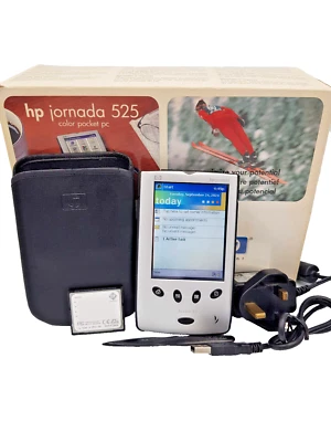 HP Jornada 525 Color Pocket PC PDA Windows Mobile Personal Digital Assistant Vtg - Image 1 of 4