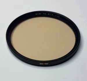 B+W 72mm 81A 81 A 81-A 72 E Conversion Warming Glass Lens Filter KR 3 Germany - Picture 1 of 6