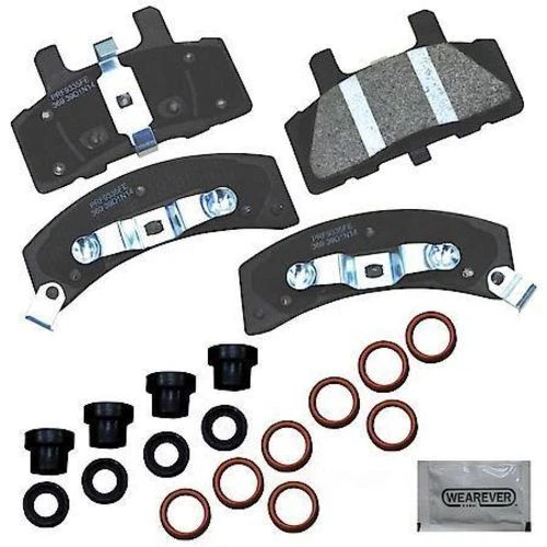 Juego de pastillas de freno de disco delanteras semimetálicas CARQUEST Professional Platinum PMD369H Foto 1 de 1