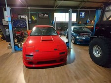 MAZDA RX-7 RX7 FC3S TURBO HKS DRIFTING DRAG TRACK BREAKING 