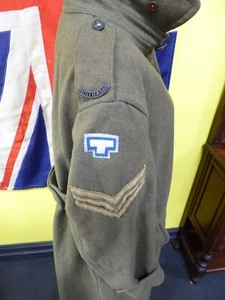 WW11 AIF AUSTRALIAN ARMY GREAT COAT 1940 DATED TO A SERGEANT IN THE 2/48TH BTN - Picture 1 of 14