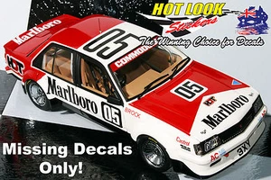 1:18 Peter Brock Missing Vinyl Decals 1982 Symmons Plains Winner VC Commodore  - Picture 1 of 5