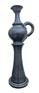 Jean Marais Ceramic Pitcher 1970 Large Enamelled Ewer 44cm - Picture 1 of 16