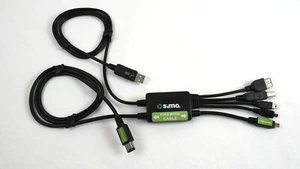 Sima SUO-200 USB Multi Cable with Firewire - Picture 1 of 9
