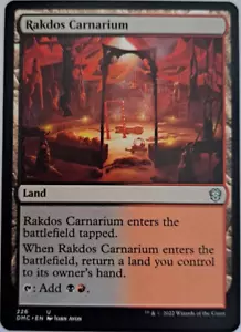 Rakdos Carnarium - Dominaria United Commander - MTG - Picture 1 of 4