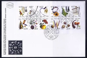 ISRAEL Stamps 2002 Jewish Calendar Months Booklet on FDC - Picture 1 of 1