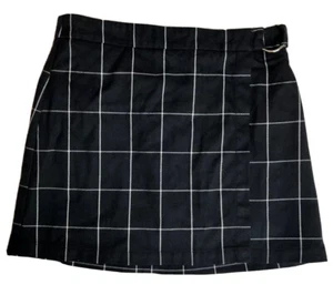 Ivy and Main Tilly's M Medium Wrap Skirt Black Lined Cute! - Picture 1 of 6