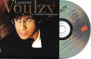 CD CARTONNE CARDSLEEVE 2 TITRES LAURENT VOULZY LE CANTIQUE MECANIQUE 1993 - Foto 1 di 1
