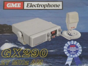 ORIG.SALES&INFO SHEET FOR GME ELECTROPHONE GX290 HF MARINE12CH RADIO TRANSCEIVER - Zdjęcie 1 z 10