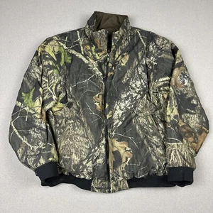 Remington Outdoor Clothing Camouflage Coat/Vest Combo Mens Large Hunting Jacket - Picture 1 of 10