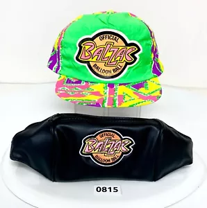 ORIGINAL Vintage 1989 Snap Back Cap Hat COLOR ME RETRO Balzac NEON DESIGN - Picture 1 of 4