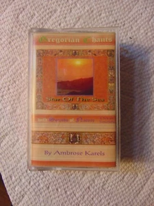 GREGORIAN CHANTS Star of the Sea Ambrose Karels (Cassette) - Picture 1 of 2