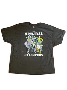 Nueva Sin Etiquetas Camiseta Negra Gráfica Gráfica Talla 3XL Gangsters Original de DC Comics - Imagen 1 de 6