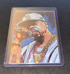Ice-T Rapper Holo Foil Refractor Custom Art Trading Card Rap Body Count ice t - Picture 1 of 4