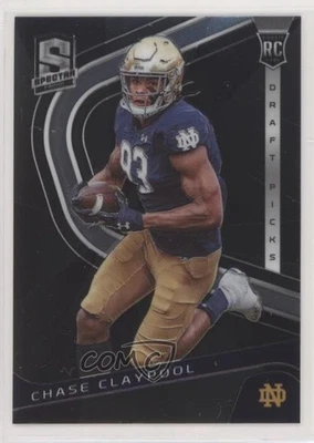 2020 Panini Chronicles Draft Picks Spectra Chase Claypool #15 Rookie RC - Image 1 of 2