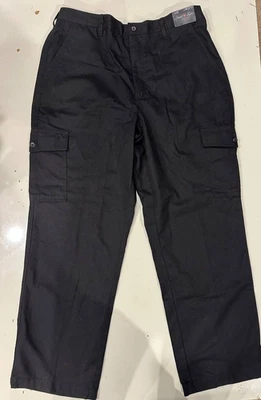 David Taylor Collection Mens Comfort Cargo Pant Size 38x30 Color Back - Image 1 of 4