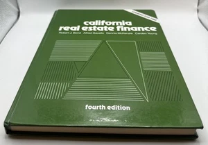 California Real Estate Finance 4th Edition 1992 Bond Young Gavello McKenzie - Picture 1 of 8