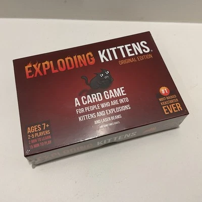 Exploding Kittens Original Edition Card Game Brand New Sealed Box - Image 1 of 3