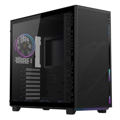 4719331554934 GIGABYTE C400 Midi Tower Schwarz Gigabyte - Bild 1 von 4