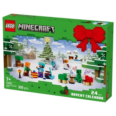 LEGO Minecraft Advent Calendar 21280 NEW 2025 - Image 1 of 4