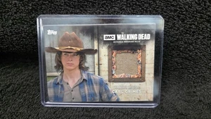 The Walking Dead Season 6 Wardrobe Relic Card - Carl Grimes - Screen Worn - NM - Picture 1 of 2
