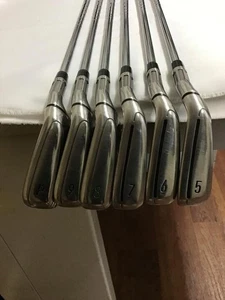 (TaylorMade) Iron Set 6Piece M6 5-PW Flex S Shaft REAX85 JP Used From Japan Golf - Picture 1 of 24