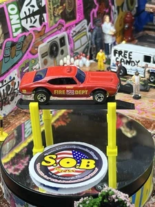 Hot Wheels Blackwalls 1969 Olds 442 Cutlass Fire Chief 1:64 USED NM Condition HK - Picture 1 of 19