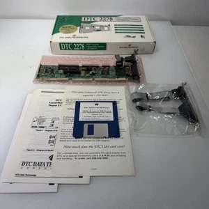 DTC 2278 VESA VLB Card Enhanced IDE Controller Multi-port I/O Open Box - Bild 1 von 14