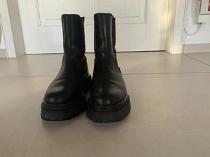 Lederstiefeletten Größe 40 Schwarz - Bild 1 von 5