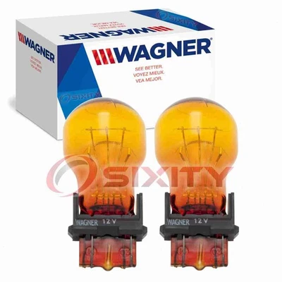 2 pc Wagner Front Turn Signal Light Bulbs for 1992-2014 Chevrolet Astro py - Image 1 of 4