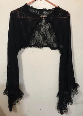 Top in pizzo Window Mage Beauty molto trasparente molto bello ed elegante  - Immagine 1 di 3