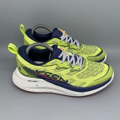 KEEN WK400 II 荧光绿色步行鞋 1030262 女式 8.5 码全新 — 第 1/4 张图片