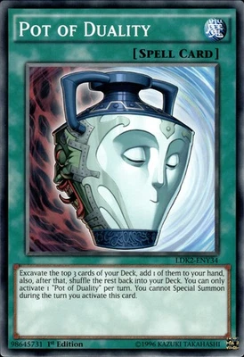 Pot Of Duality - 1st Edition LDK2-ENY34 - NM - YuGiOh - Image 1 of 2