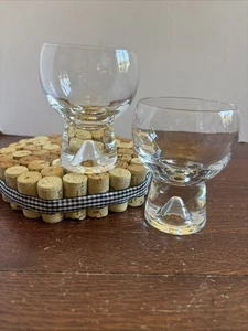 Lenox Olympus White Wine 4 1/8” 8.5 Oz Discontinued Set Of 2 Glasses - Picture 1 of 9